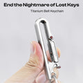 Titanium Belt Keychain: End the Nightmare of Lost Key
