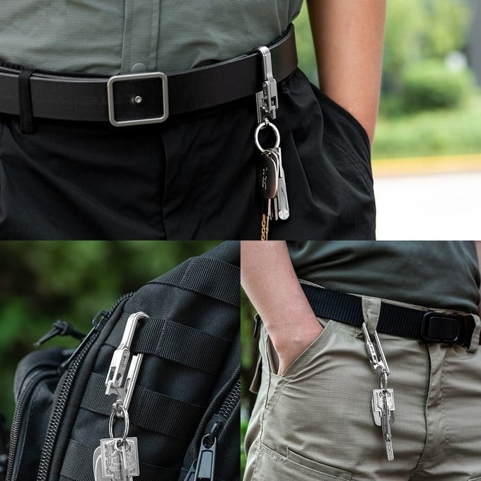 Titanium Belt Keychain: End the Nightmare of Lost Key