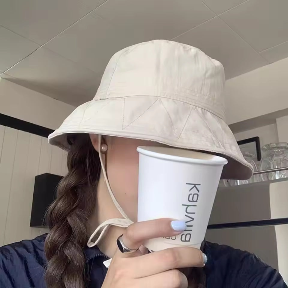 Korean Style Lace-up Fisherman Hat