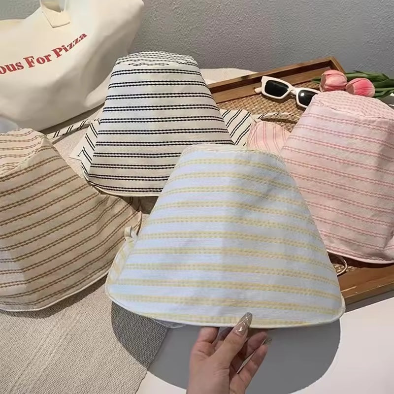 Large Brim Foldable Bucket Hat