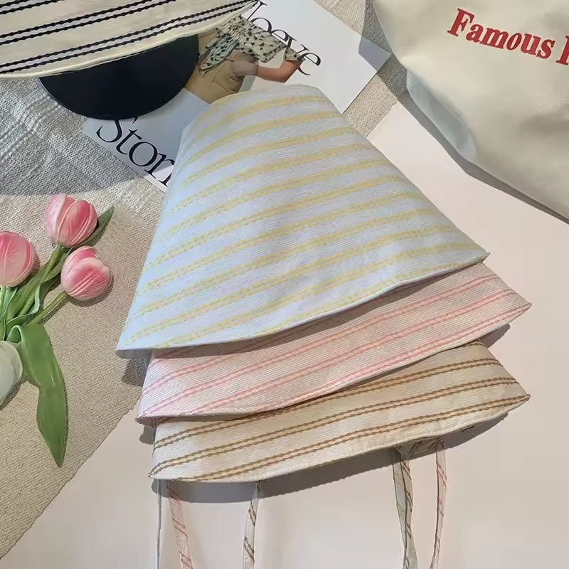 Large Brim Foldable Bucket Hat