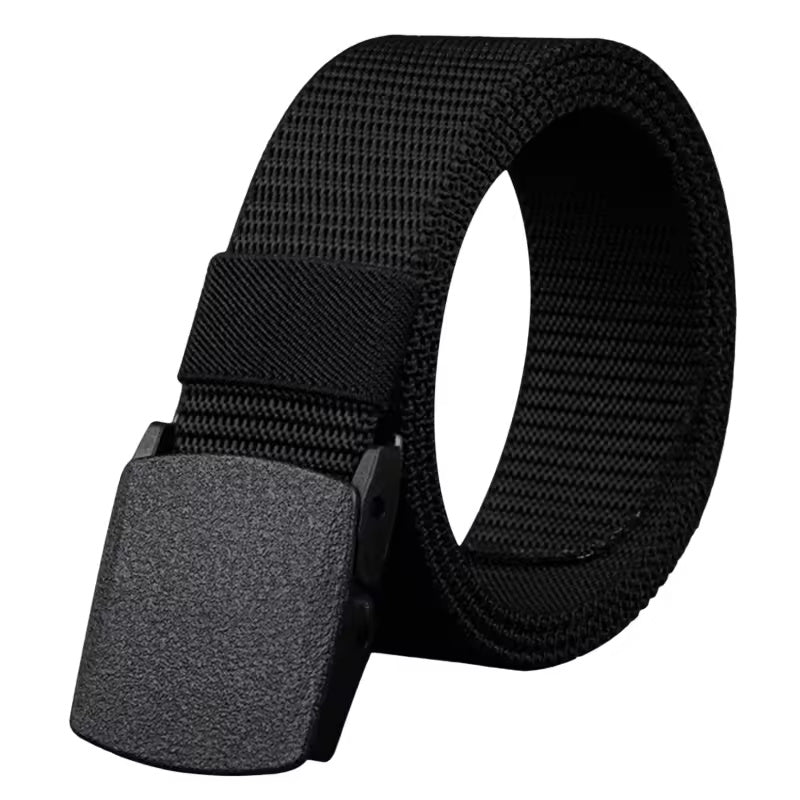 Men's Military Automatic Buckle Nylon Belt