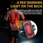 Running Belt Light Night Sports Rechargeable