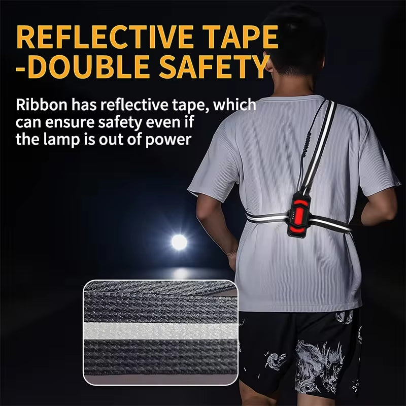 Running Belt Light Night Sports Rechargeable