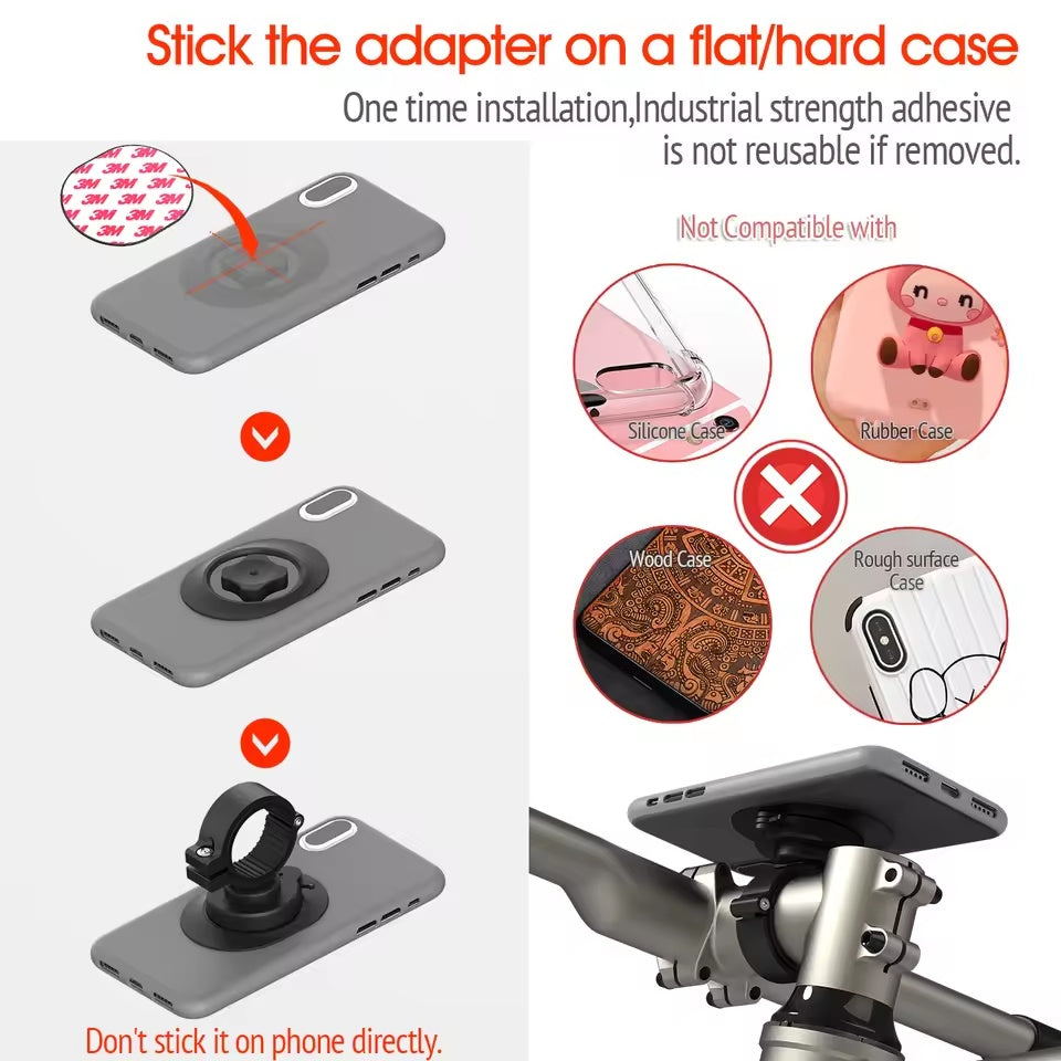 Universal Aluminum Alloy Handlebar Bracket